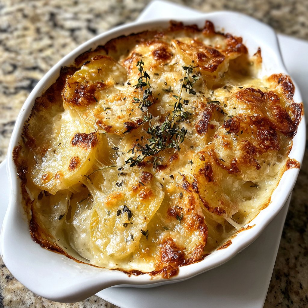 Sunday Creamy Potato Gratin
