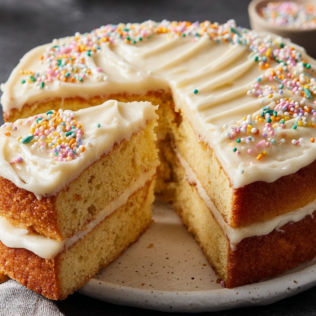 Baking & Desserts Classic Vanilla Butter Cake
