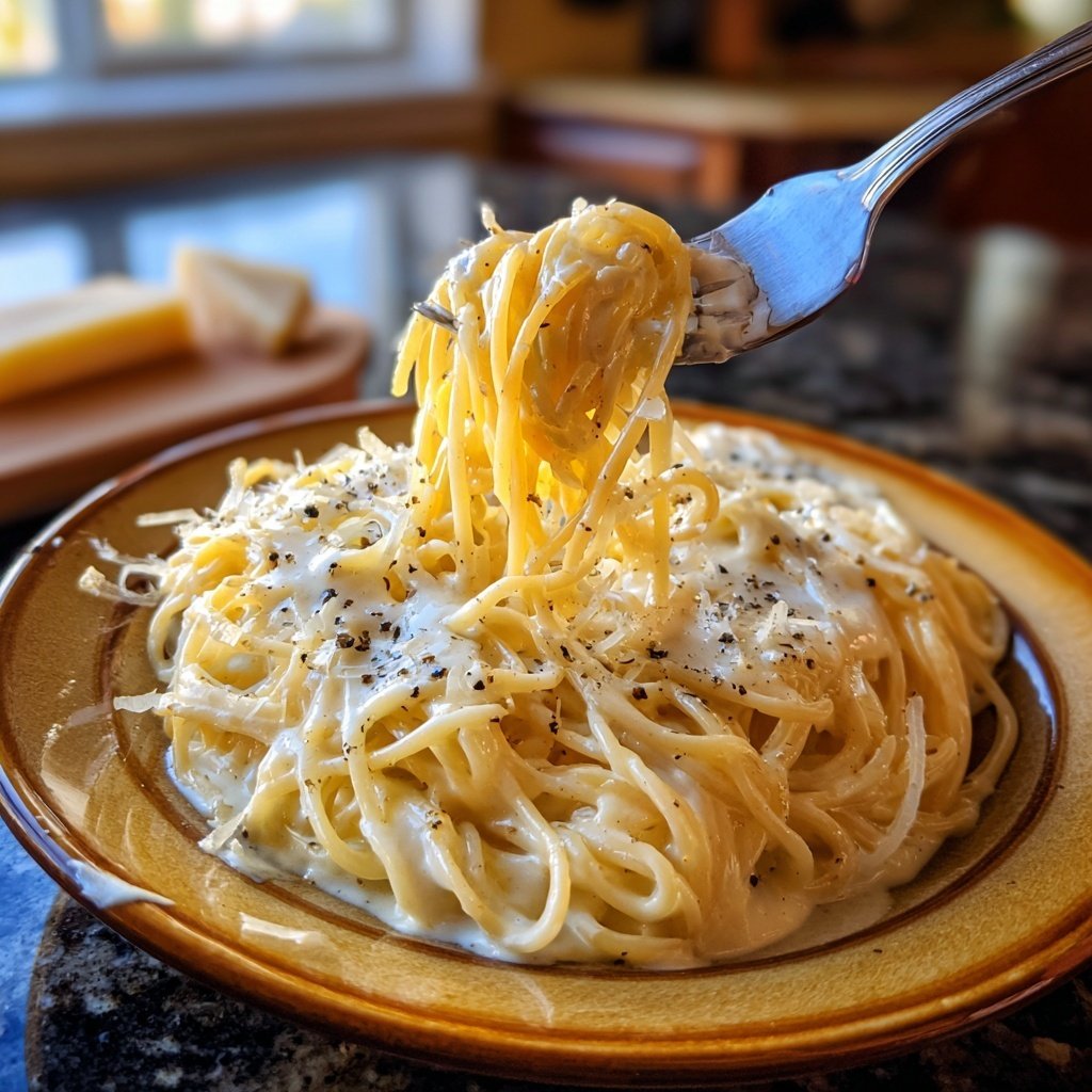 Angel Hair Pasta With Lemon Cream Sauce