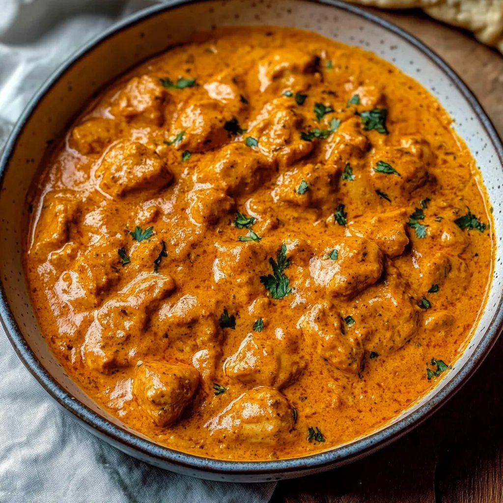 Quick & Easy Homemade Butter Chicken
