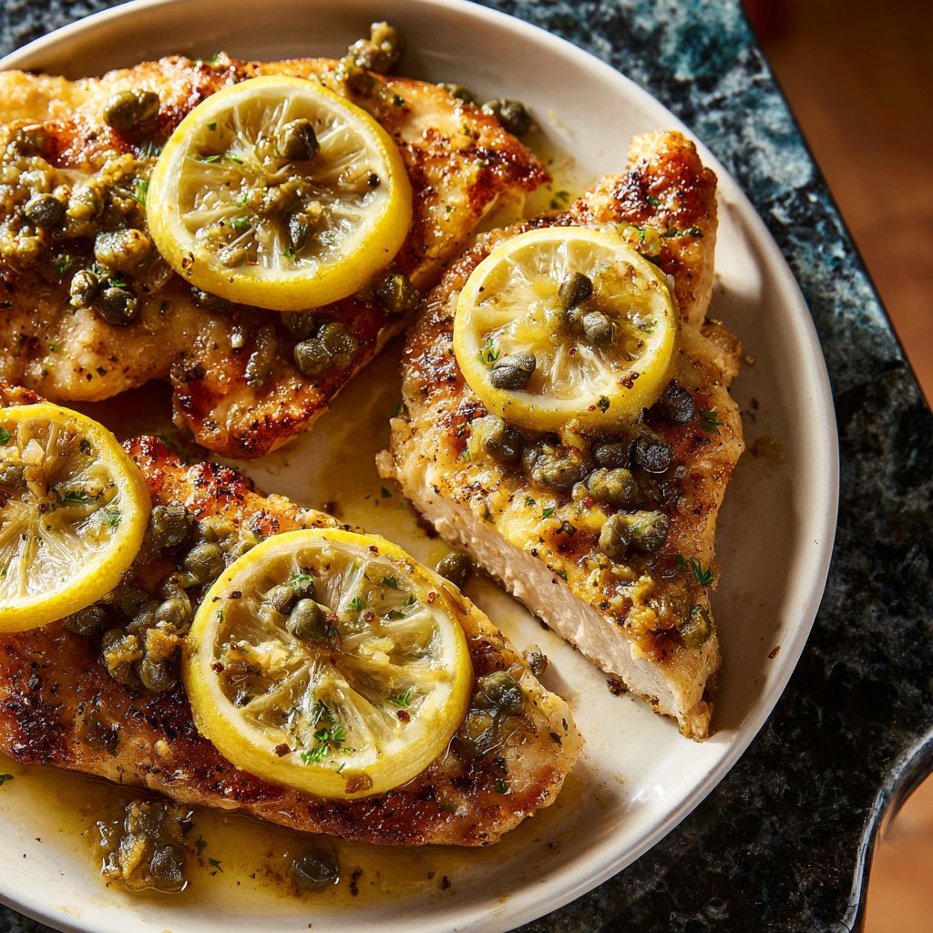 Chicken Piccata with Lemon Capers