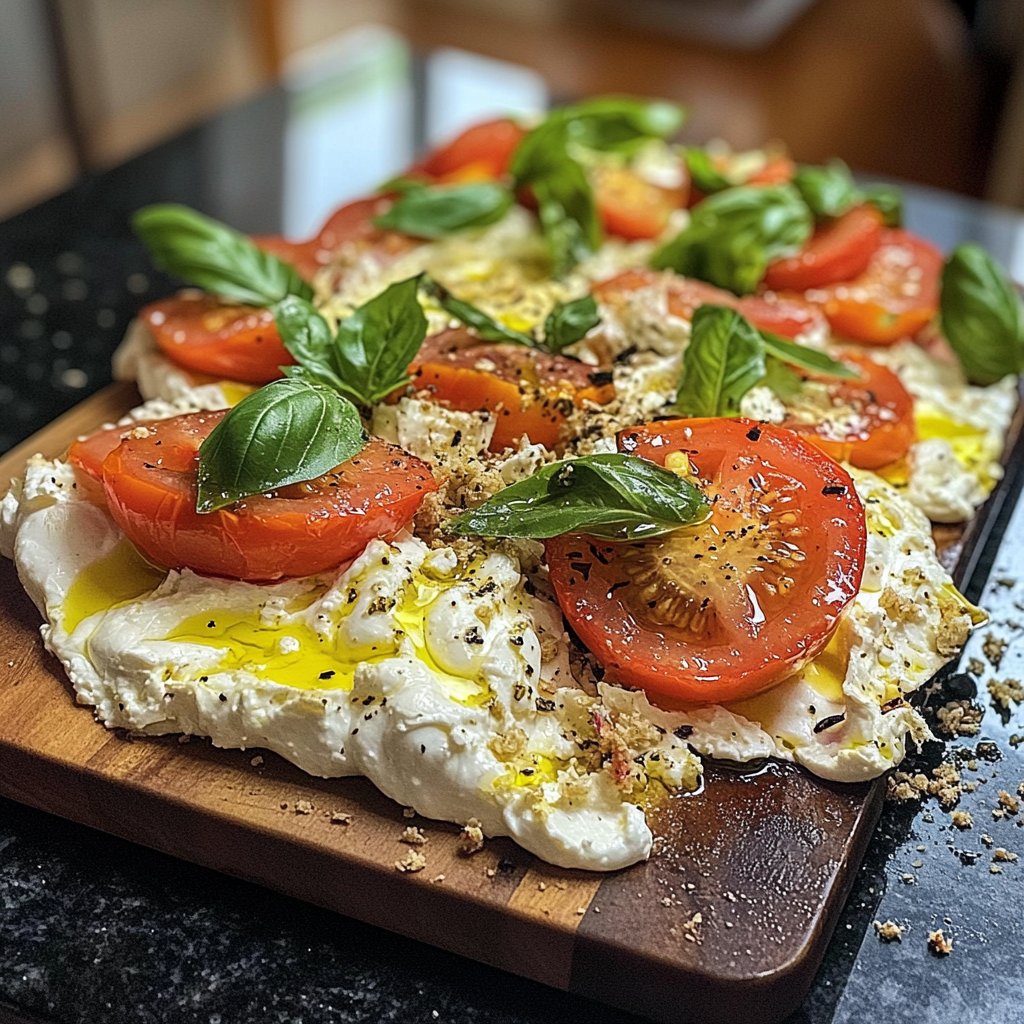 Romantic Tomato Burrata Salad