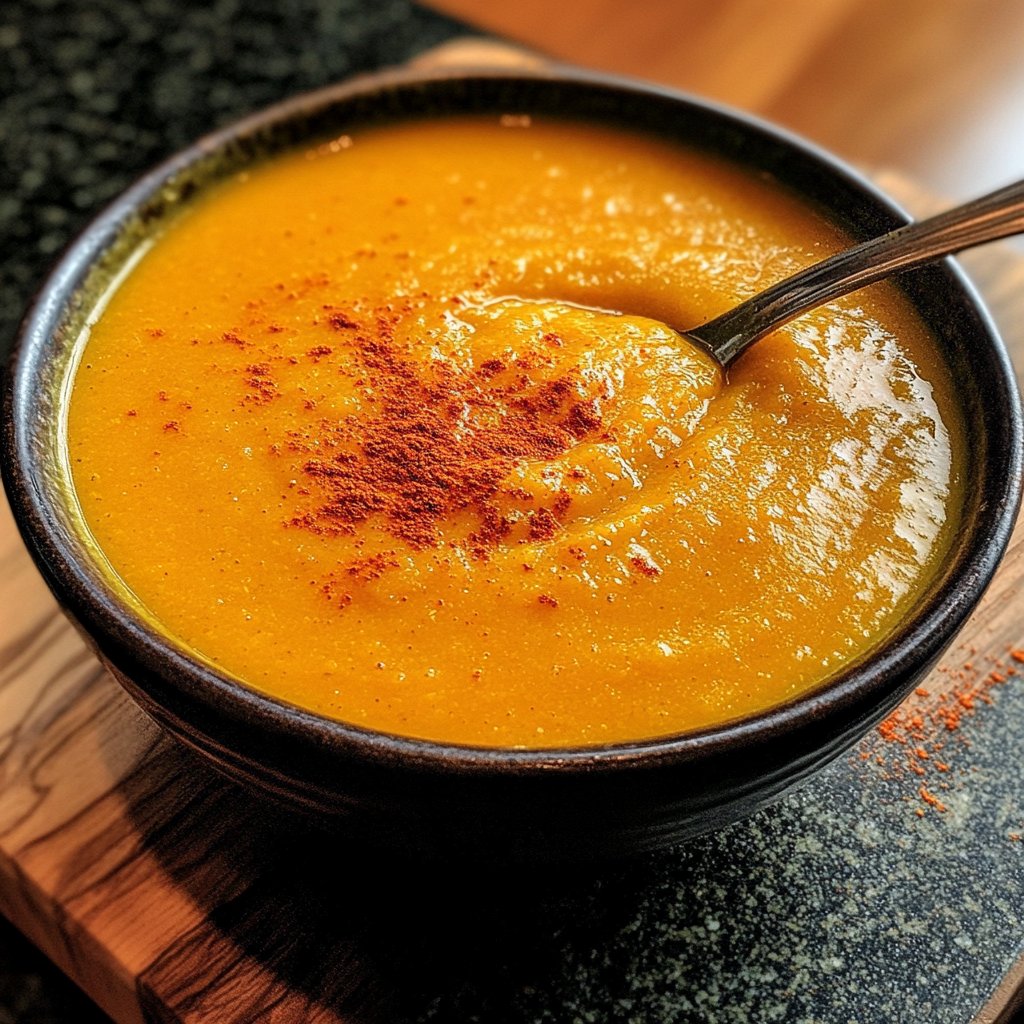 Squash Soup with Paprika