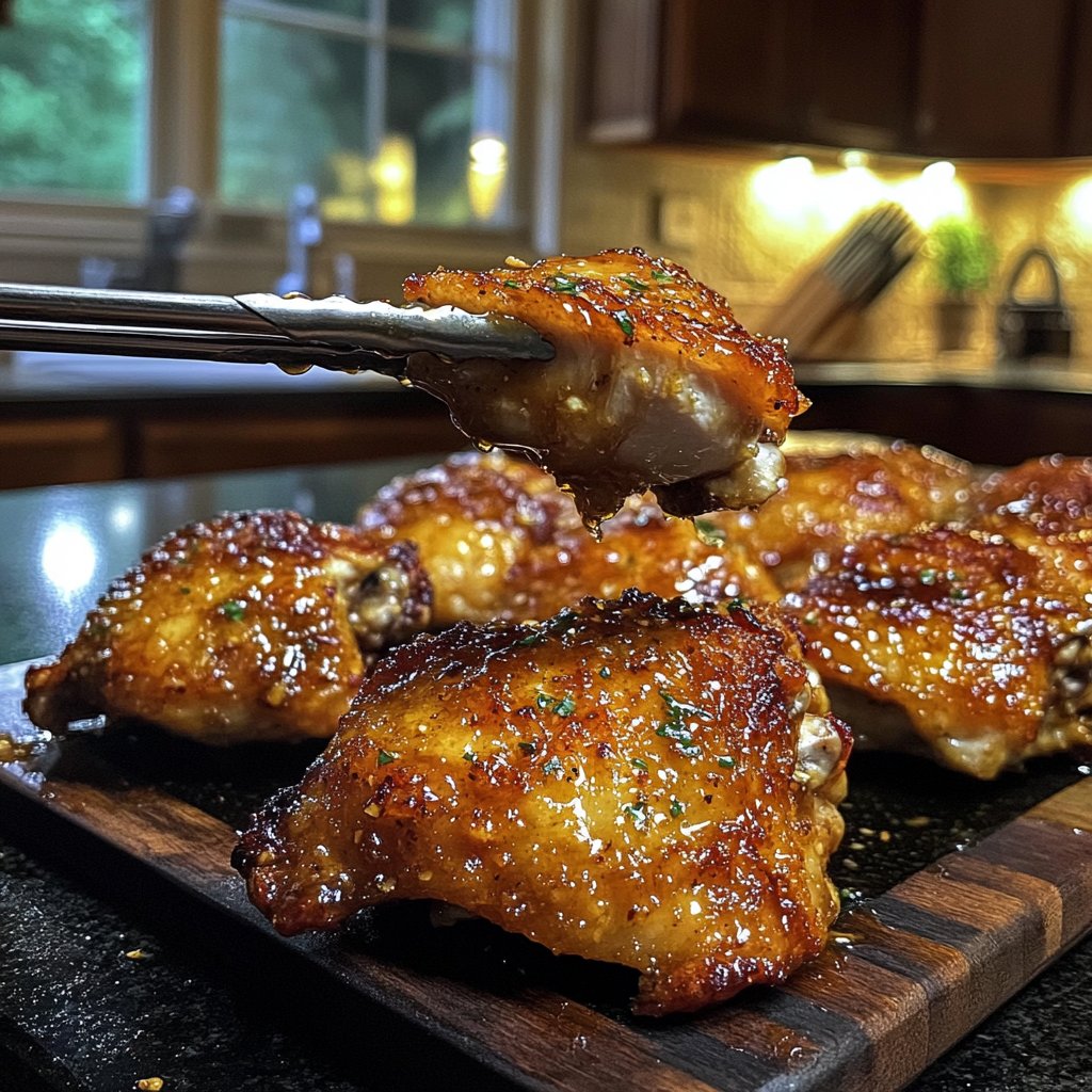 Homemade Baked Chicken Thighs Recipe