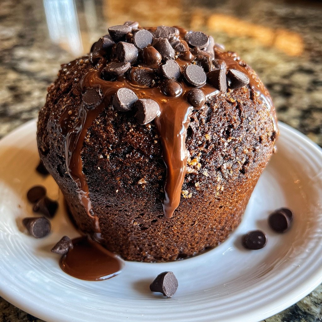 Chocolate Mug Cake In Microwave