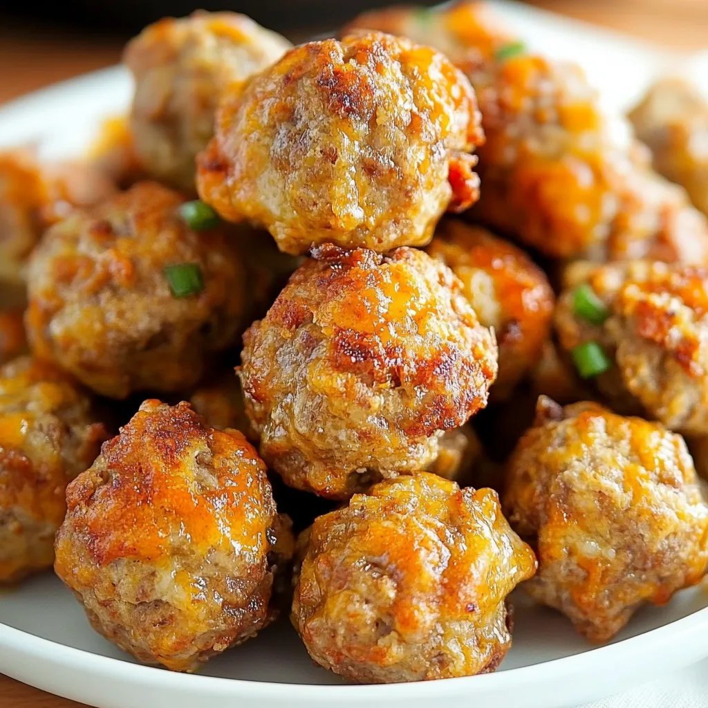 Bisquick Sausage Balls