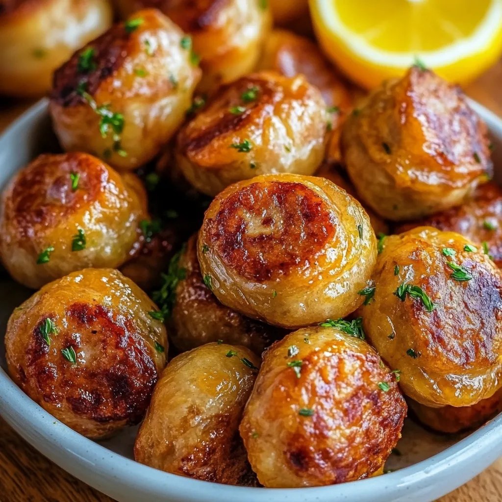 Kilted Sausage Bites