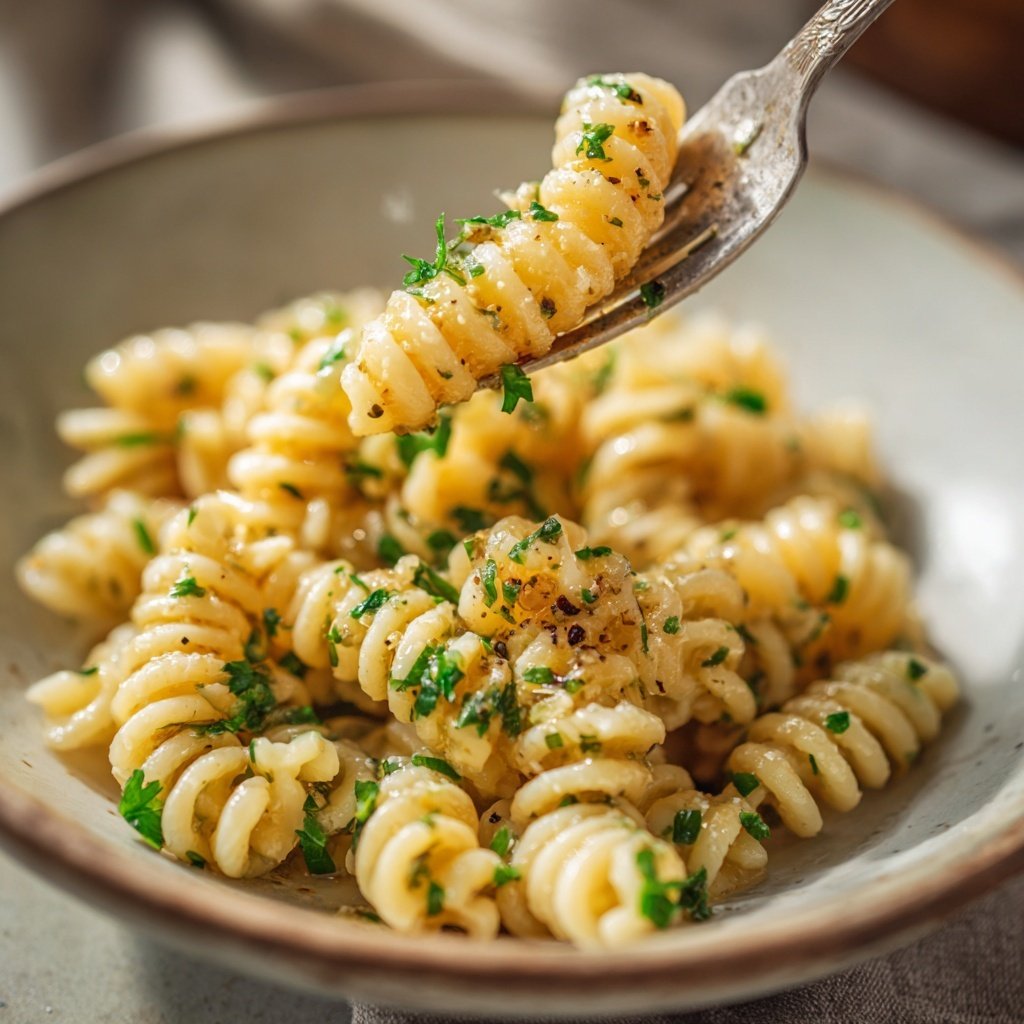 Quick & Easy 15-Minute Garlic Pasta