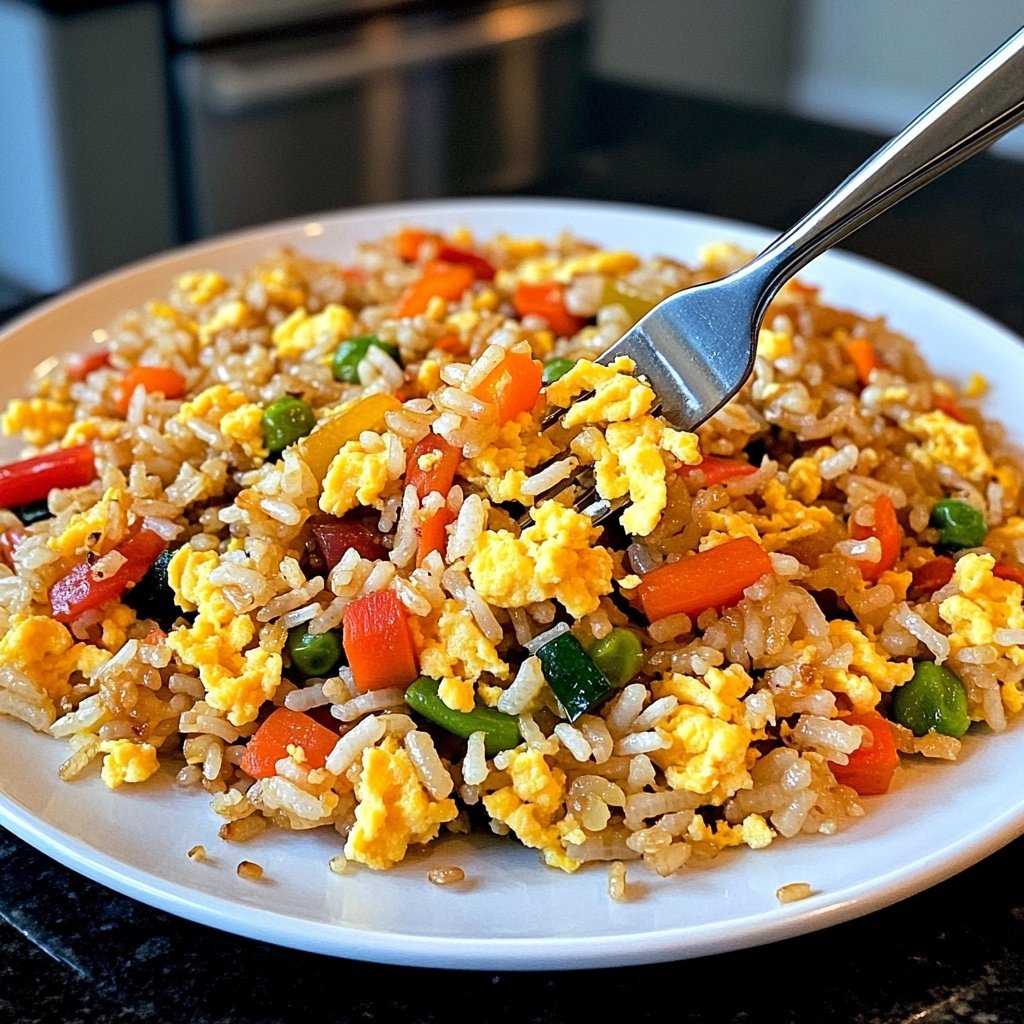 Easy Egg Fried Rice Just Like Chinese Takeout