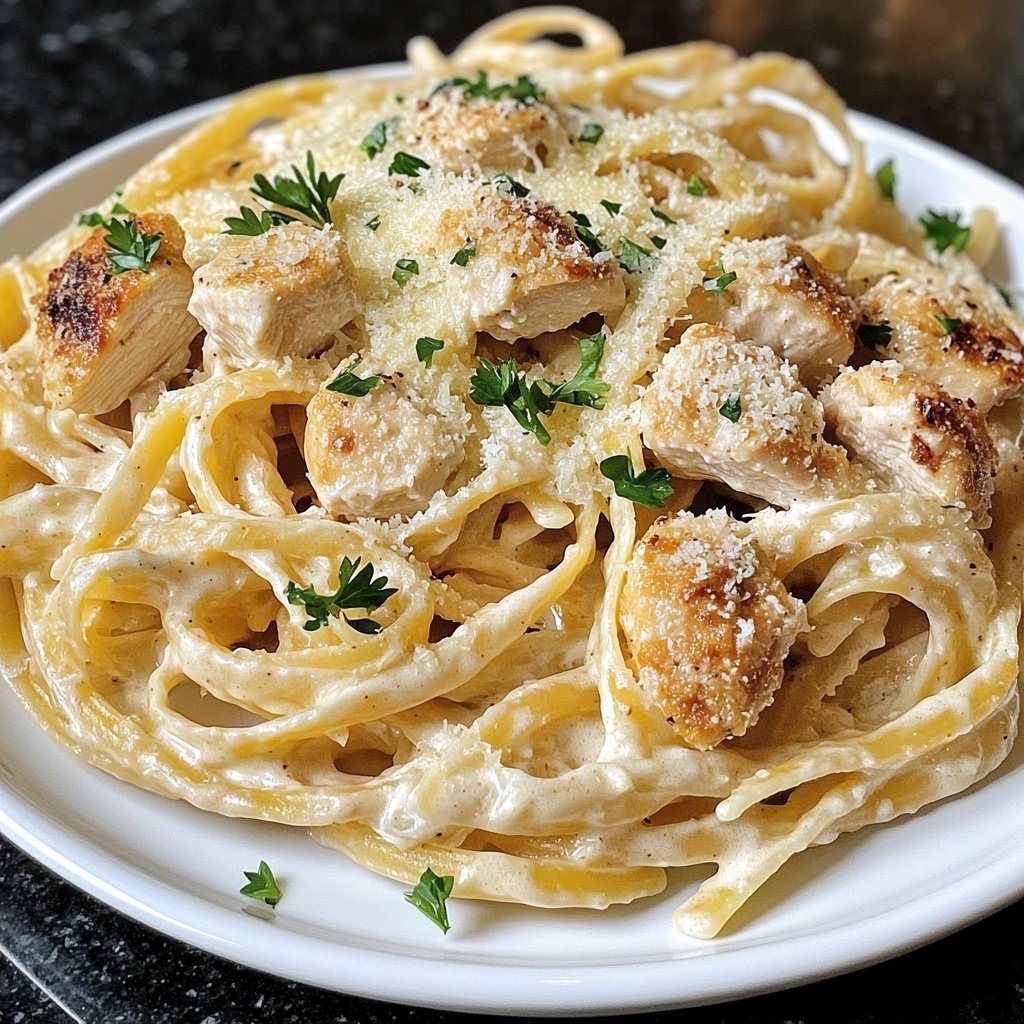 Easy Parmesan Chicken Pasta