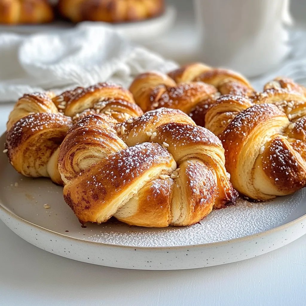 Beautifully Braided Cinnamon Buns